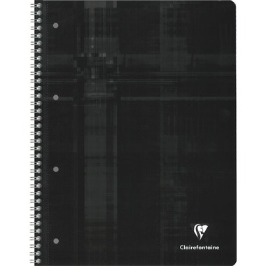 CLAIREFONTAINE Quaderno a spirale Studium A4 8279C ass., quadri, 5mm 80 fogli