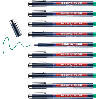 EDDING Profipen 1800 0.50mm 1800-4-05 grün