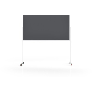 MAGNETOPLAN Design-Moderatorentafel VP 1181101 Filz, grau 1000x1800mm