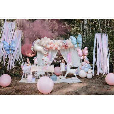 PARTYDECO Folienballon 113x83cm FB246 Einhorn