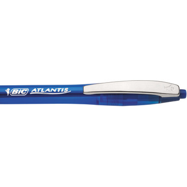BIC Stylo bille Atlantis Soft 9021322 bleu 0.4mm