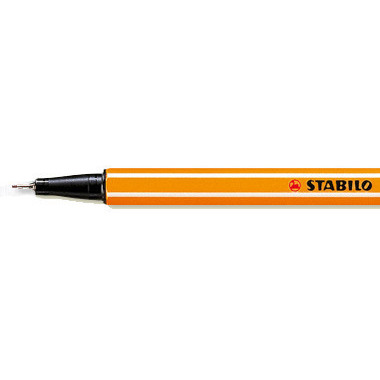 STABILO Fineliner Point 88 0.4mm 88/45 braun