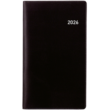 BIELLA Planer Luzern 2026 855512020026U 1M/2S schwarz ML 8.7x15.3cm