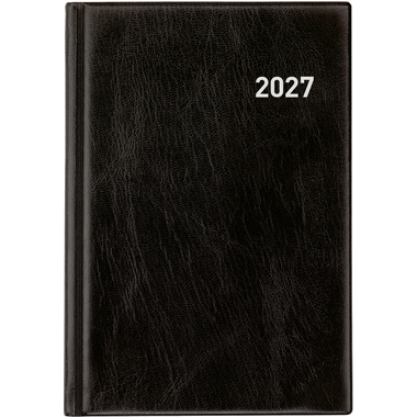 BIELLA Agenda Terminia 2027 817535020027U 1S/2P nero ML 14.5x20.5cm