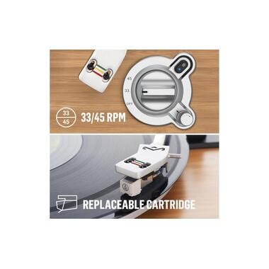 House of Marley turntable with Bluetooth Stir it Up Wireless Brown