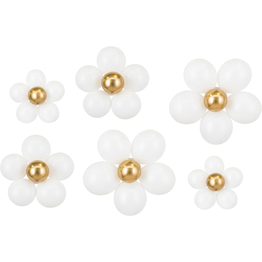 PARTYDECO Kit Ballons 40-50cm KBN1 Fleurs 40 pièces