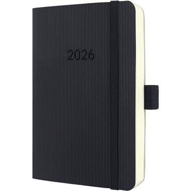 CONCEPTUM Calendrier journalier 2026 C2621 1J/1P noir 14x9.3cm