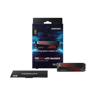 Samsung SSD 990 PRO Heatsink M.2 2280 NVMe 4000 GB 