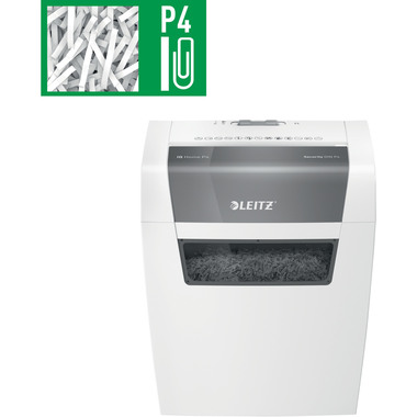 LEITZ Aktenvernichter IQ 80340000 Home, P-4, 15lt