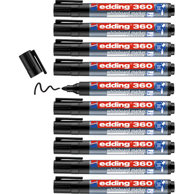 EDDING Boardmarker 360 1.5-3mm 360-1 schwarz