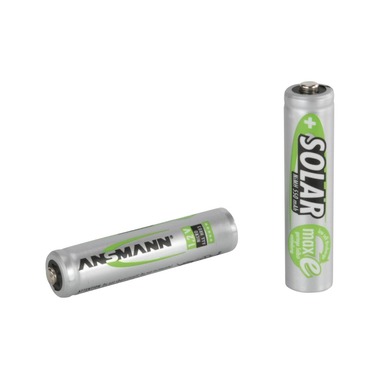 Ansmann Akku Solare NiMH AAA per applicazioni solari 550 mAh, 2 pezzi
