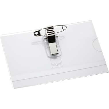 SIGEL Namensschild ZB200 54x90mm 50 Stück