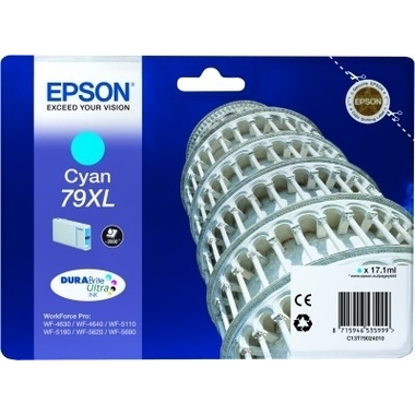 EPSON Cart. d'inchiostro XL cyan T790240 WF 5110/5620 2000 pagine