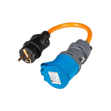 Normrahmen Câble adaptateur CEE16/3 - Schuko