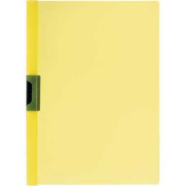 KOLMA Doss. pince PressQuick Easy A4 11.142.11 jaune, jusqu'à 20 flls.