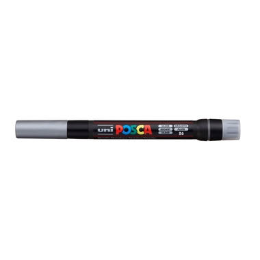 POSCA Pinsel-Marker 1-10mm PCF350 SILVE silber