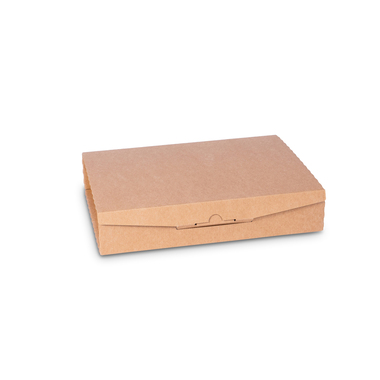 Smartphone mailing packaging with Corrtex insert in brown 339x269x75mm