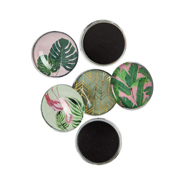 I AM CREATIVE Aimant Nature Let`s Organize 4035.61 Verre, 3x1cm 6 pièces