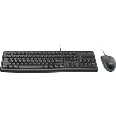 Logitech Tastatur-Maus-Set Desktop MK120