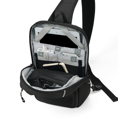 DICOTA Sling Bag REFLECTIVE P20471-15 Black