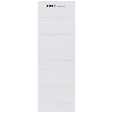 BIELLA Hängemappen-Etiketten 60x14mm 27390301U weiss 5 Streifen à 10 Stk.