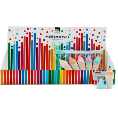 ROOST Marker luminoso Ice Cream ST7261 5 pezzi, assorti