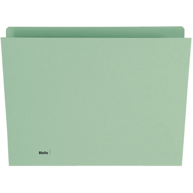 BIELLA Vertikalmappe A4 25542430U grün 240g 100 Stück