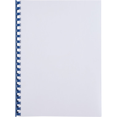 GBC Dorsini rilegafogli 16mm A4 4028620 blu, 21 anelli 100 pezzi