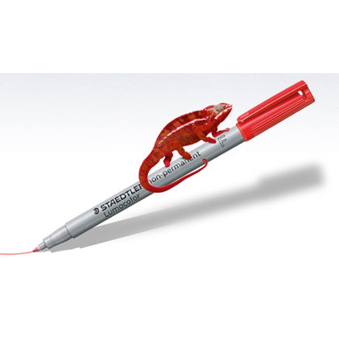 STAEDTLER Lumocolor non-perm. F 316-2 rosso