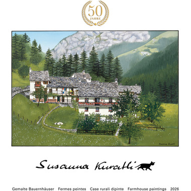 KURATLI Calendrier 2026 9783952596616 Susanna Kuratli ML 42x42cm
