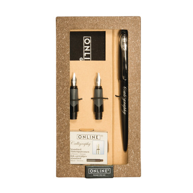 ONLINE Füllhalter Set 10020/10 Black 10 Stück