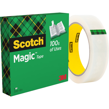 SCOTCH Magic Tape 810 25mmx66m 8102566K invisible, refill