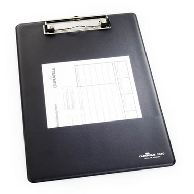 DURABLE Klemmbrett A4 235001 schwarz hoch