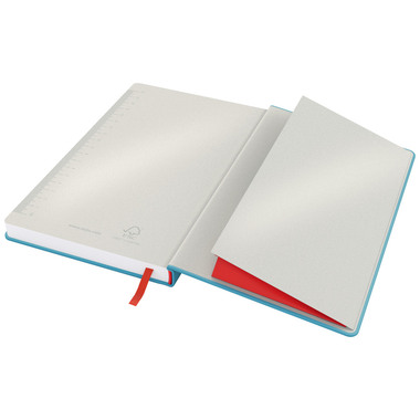 LEITZ Carnet Cosy A5 4454-00-61 bleu, quadrillé 5mm 80 feui.