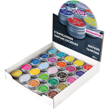 COLOP Woodies Display tamponencreur 151354 25 piéces