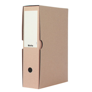 BIELLA Etui classeur-archives 7cm 14040000U brun 25 pièces
