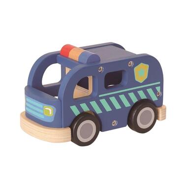 Spielba Holzspielwaren Bus de la police