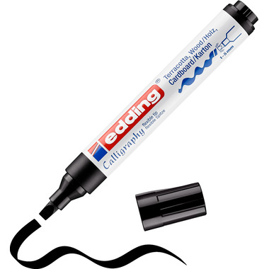 EDDING Permanent Marker 1455 1-5mm 1455-1 schwarz