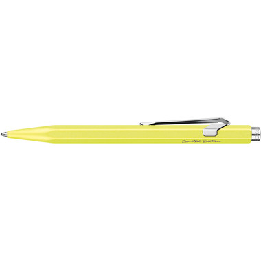 CARAN D'ACHE Stylo à bille 849 Slimpack NN0849.462 jaune neon, refill