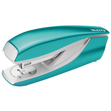 LEITZ Heftgerät NeXXt WOW 5502 55021051 eisblau 30 Blatt
