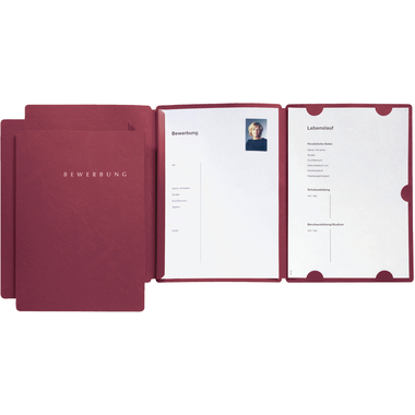 PAGNA Cartell. di present. Select 22016-01 rosso 3 pezzi