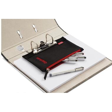 TRANSOTYPE senseBag classeur trousse 76112003 noir 210x125mm