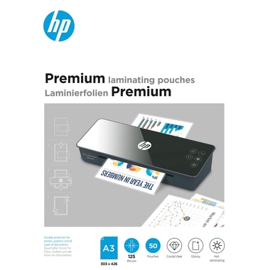 HP Laminiertaschen 9127 Premium, A3, 125 Mic