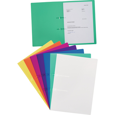 KOLMA Schnellhefter Easy A4 11.050.00 transparent 80 Blatt