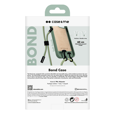 Coque avec cordon amovible Apple iPhone 14 Pro | case&me