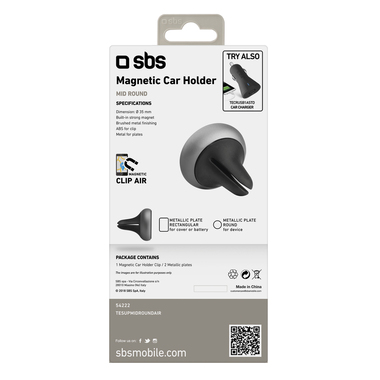 Magnetic holder for air vent