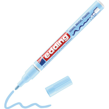 EDDING Paintmarker 751 CREA 1-2mm E-751-139 CR pastell blu