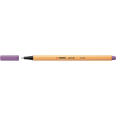 STABILO Fineliner Point 88 0.4mm 88/62 grau violett