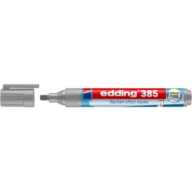 EDDING Flipchart Marker 385 1-5mm 4-385026 Effektmarker, grau
