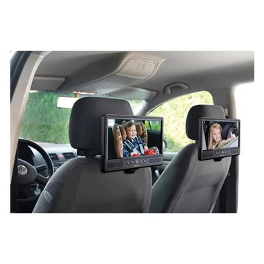 Lenco Portable Dual DVD Player DVP-1046BK